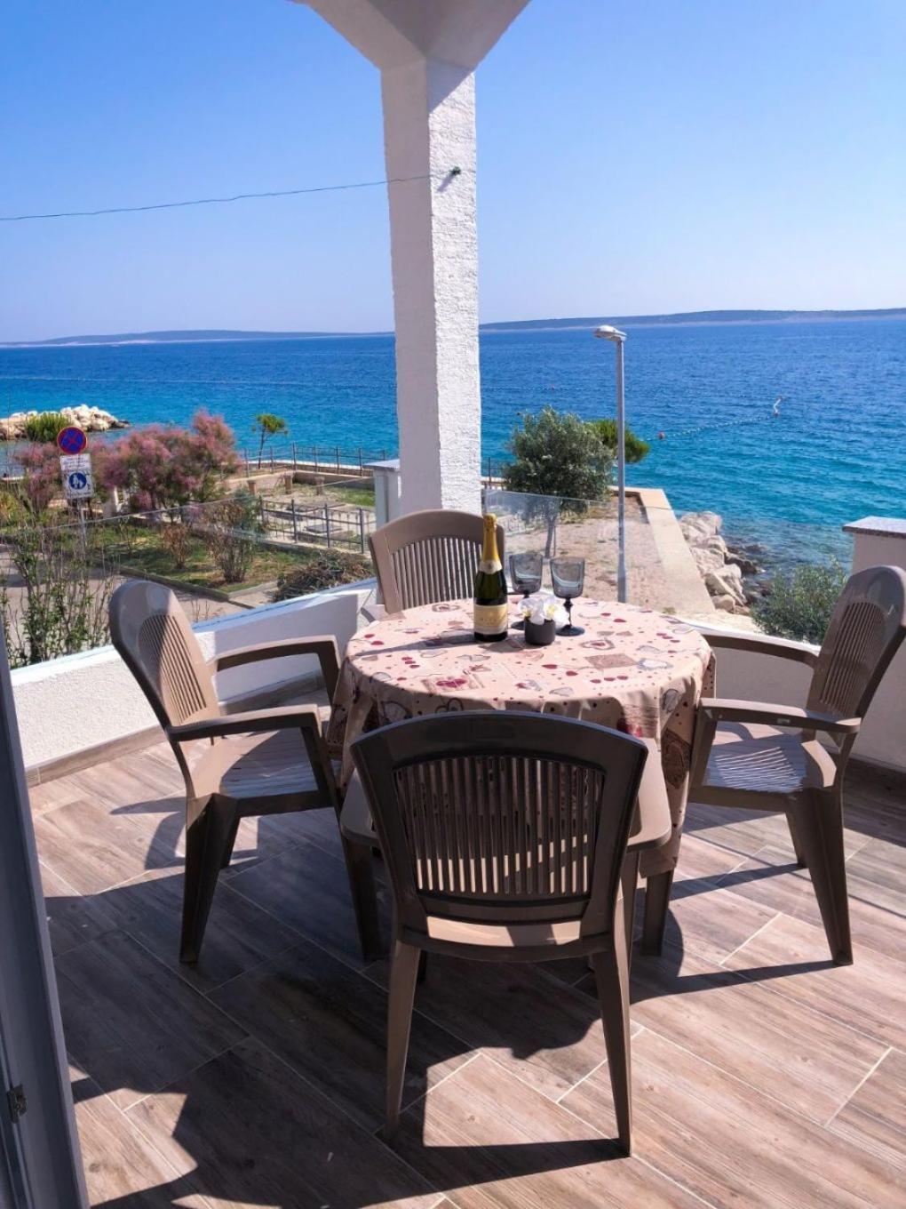Apartments Milja - 10 M From Sea Mandre Exterior foto